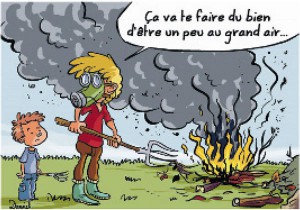 Interdiction du brulage des déchets