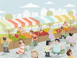 MARCHÉ ALIMENTAIRE : RÉOUVERTURE