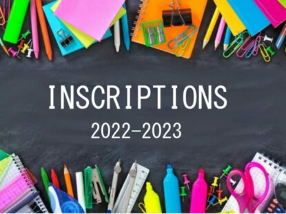 École maternelle : inscription pour la rentrée 2022-2023