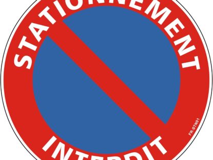 Stationnement interdit – Route des Pâquis